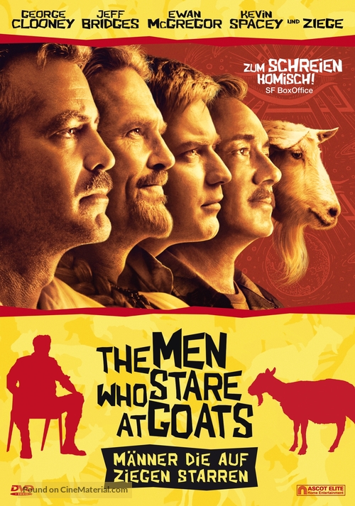 The Men Who Stare at Goats - Swiss DVD movie cover