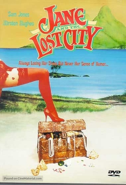 Jane and the Lost City - DVD movie cover