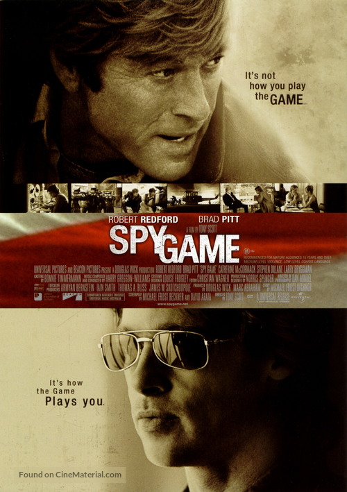 Spy Game - Australian Movie Poster