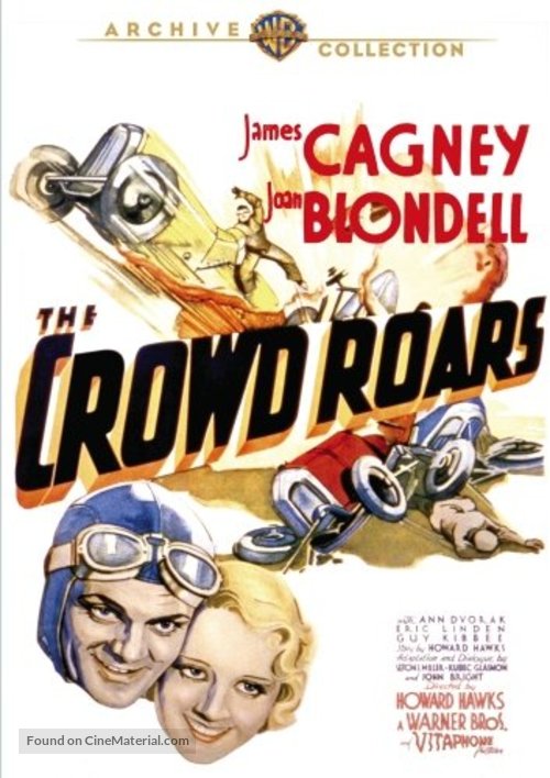 The Crowd Roars - DVD movie cover
