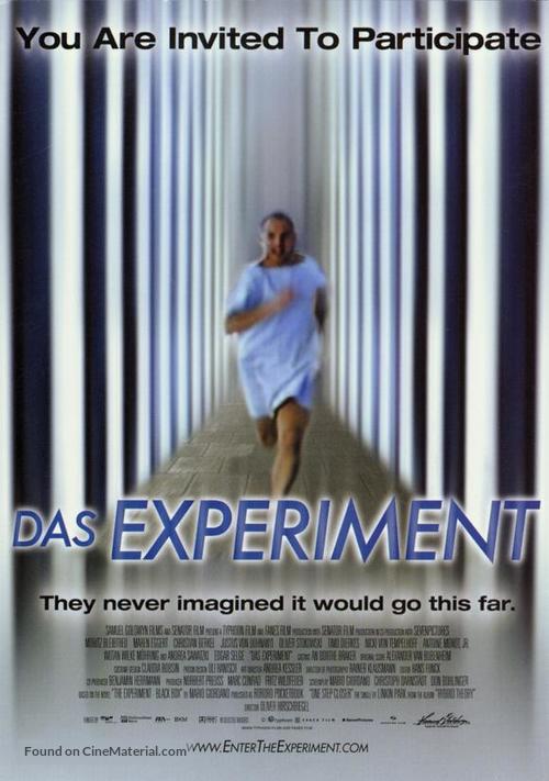 Das Experiment - Movie Poster