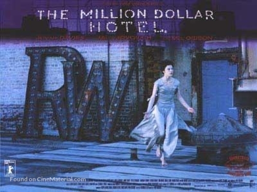 The Million Dollar Hotel - British Movie Poster