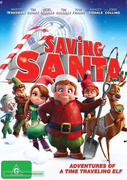 Saving Santa - Australian DVD movie cover