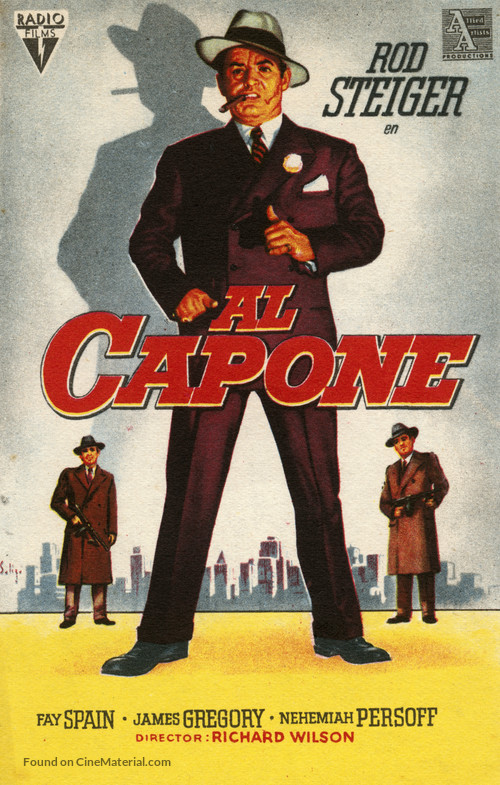 Al Capone - Spanish Movie Poster