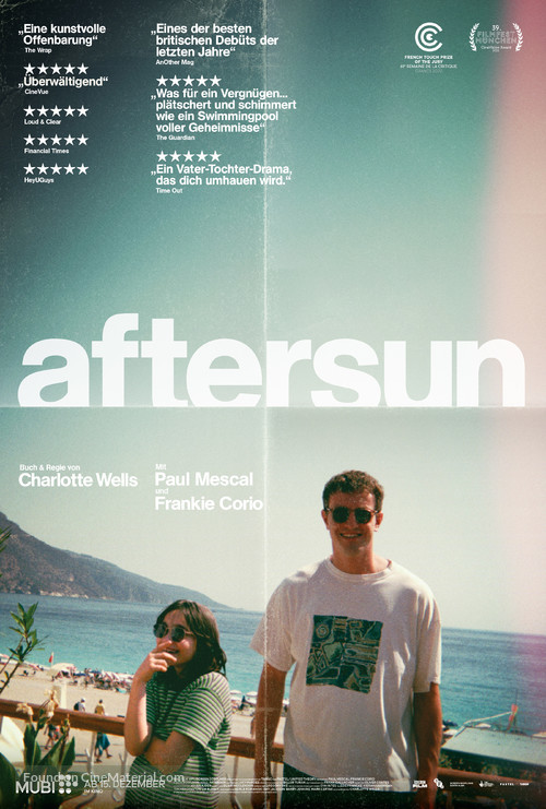 Aftersun - German Movie Poster