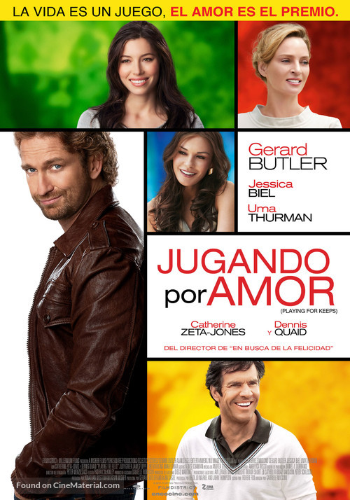 Playing for Keeps - Uruguayan Movie Poster