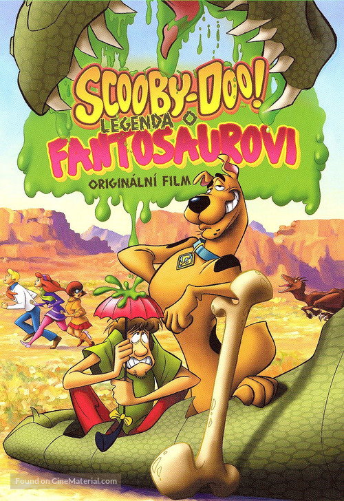 Scooby-Doo! Legend of the Phantosaur - Czech DVD movie cover