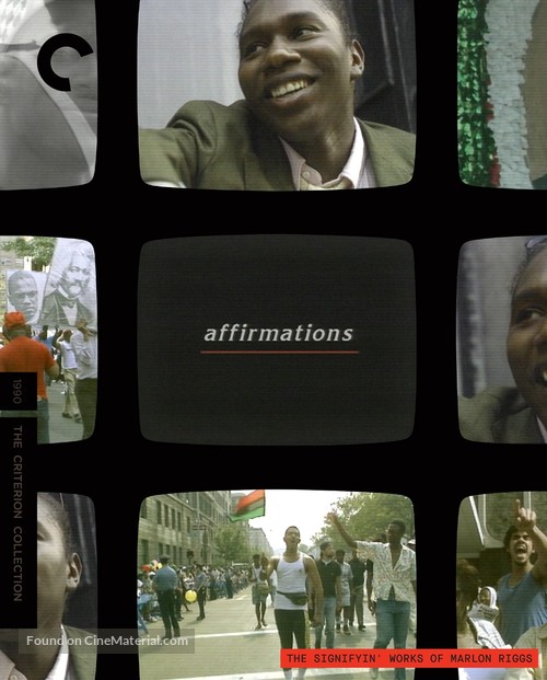 Affirmations - Blu-Ray movie cover