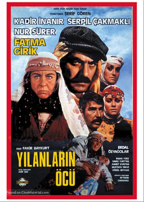 Yilanlarin &ouml;c&uuml; - Turkish Movie Poster