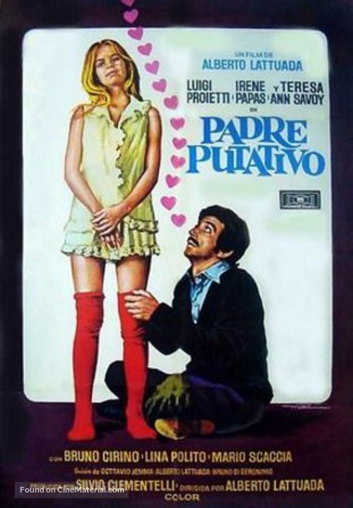 Le far&ograve; da padre - Spanish Movie Poster