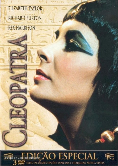 Cleopatra - Portuguese DVD movie cover