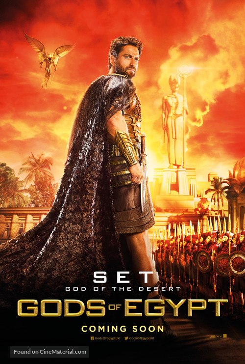 Gods of Egypt - British Movie Poster