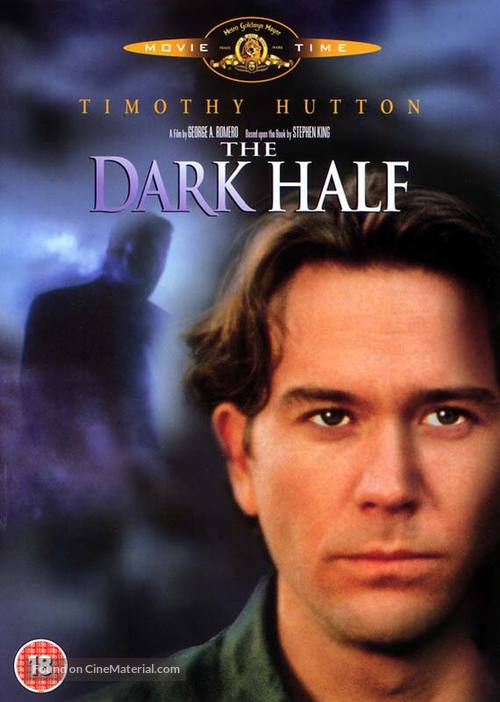 The Dark Half - British DVD movie cover