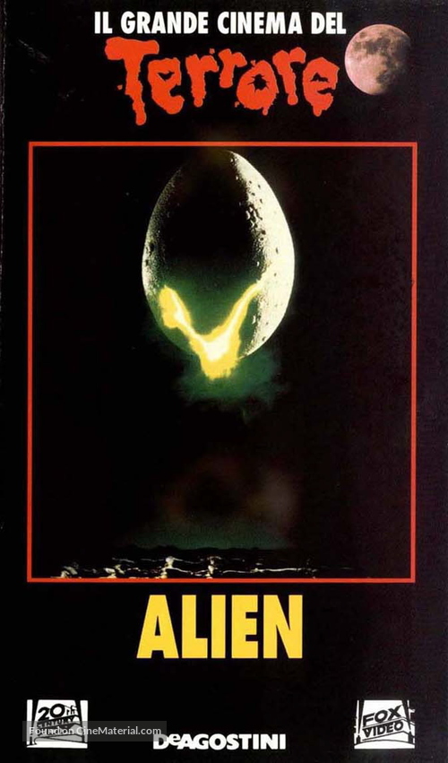 Alien - Italian VHS movie cover