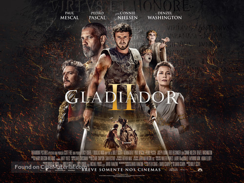 Gladiator II - Brazilian Movie Poster