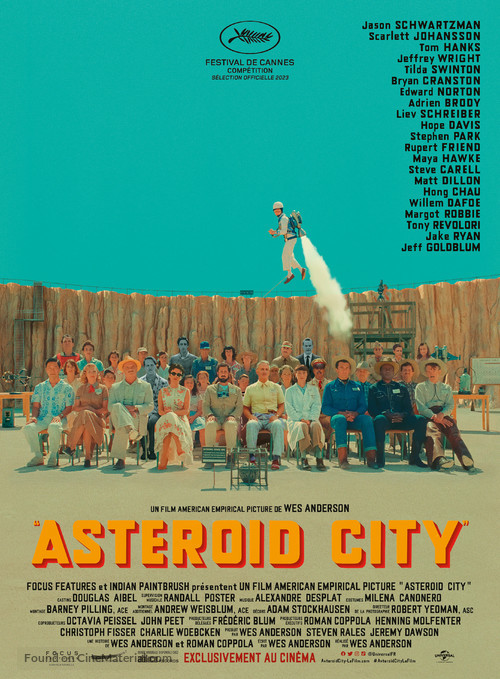 Asteroid City - French Movie Poster