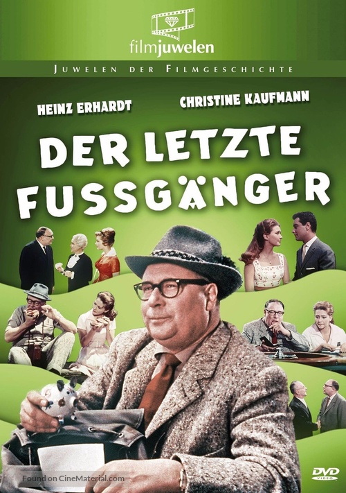 Der letzte Fussg&auml;nger - German DVD movie cover