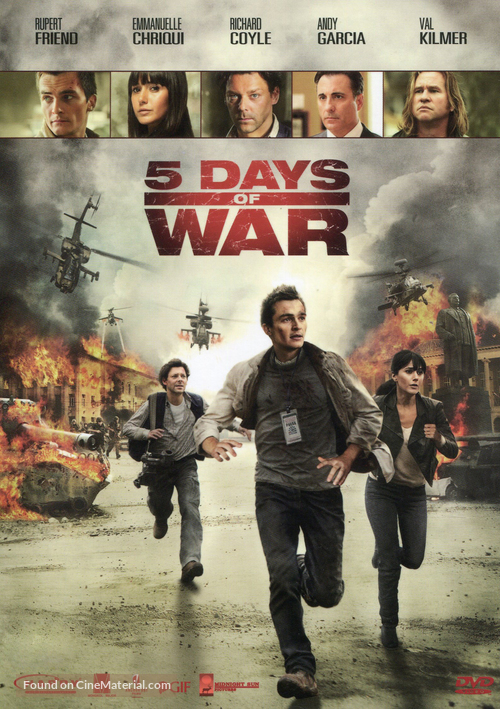 5 Days of War - Thai DVD movie cover