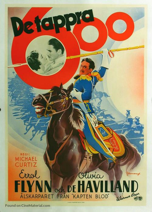 The Charge of the Light Brigade - Swedish Movie Poster