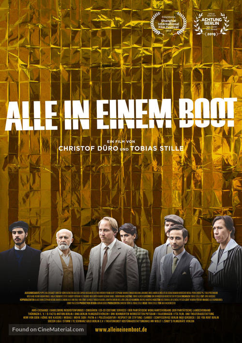 Alle in einem Boot - German Movie Poster