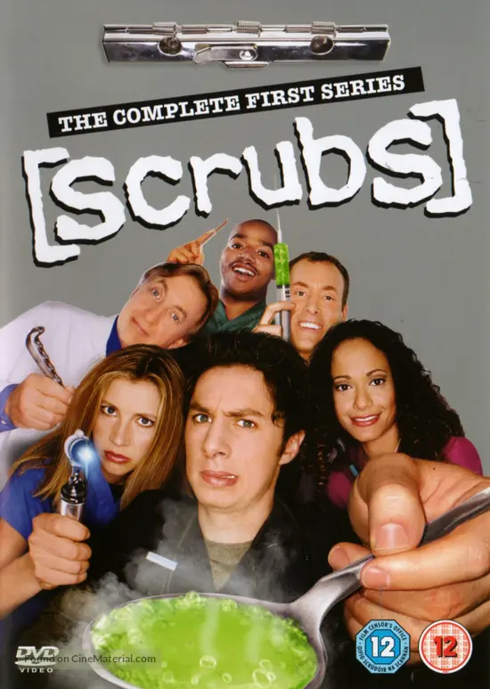 &quot;Scrubs&quot; - British DVD movie cover