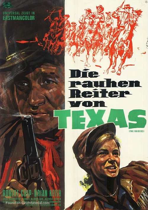 The Raiders - German Movie Poster