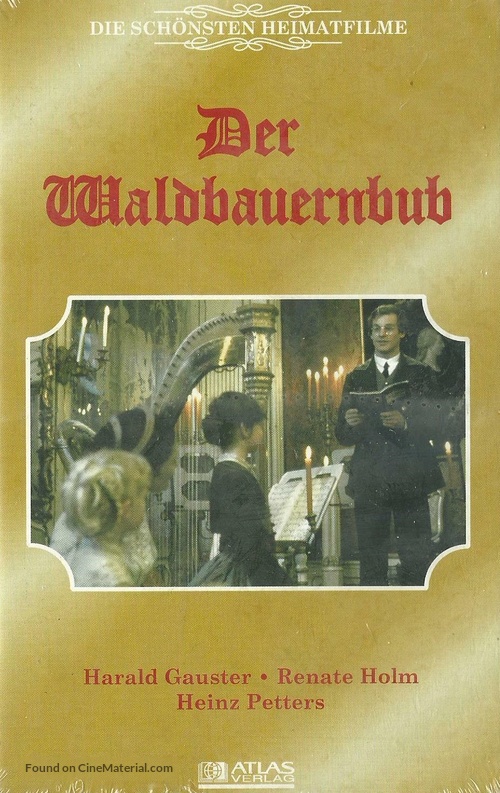 Der Waldbauernbub - German VHS movie cover