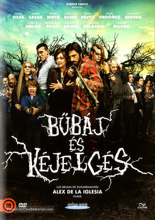 Las brujas de Zugarramurdi - Hungarian DVD movie cover