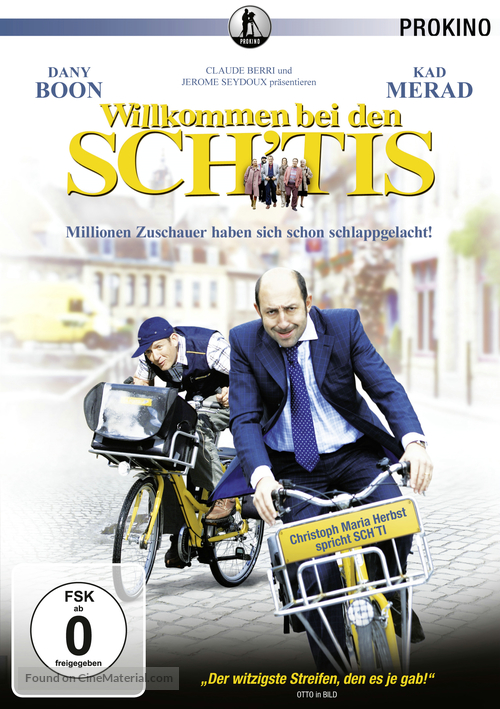 Bienvenue chez les Ch&#039;tis - German Movie Cover