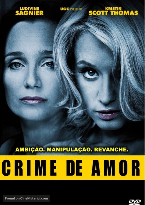 Crime d&#039;amour - Brazilian DVD movie cover
