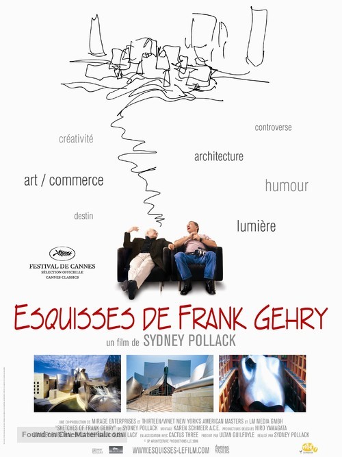 Sketches of Frank Gehry - French Movie Poster