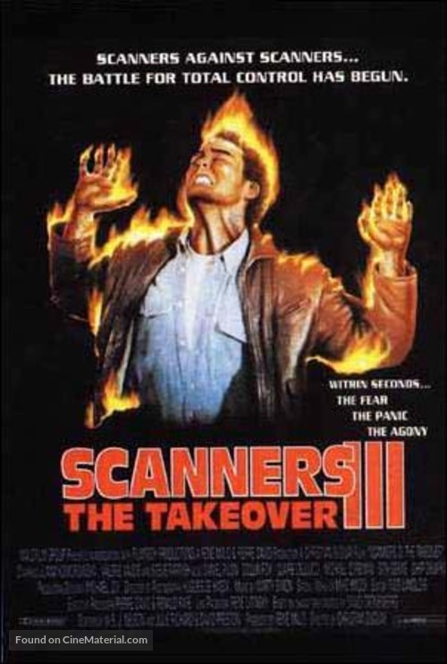 Scanners III: The Takeover - Movie Poster