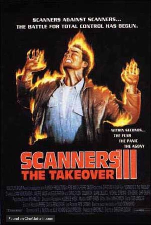 Scanners III: The Takeover - Movie Poster