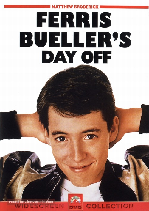 Ferris Bueller&#039;s Day Off - DVD movie cover