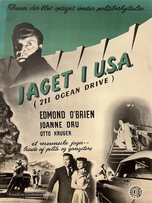 711 Ocean Drive - Danish Movie Poster