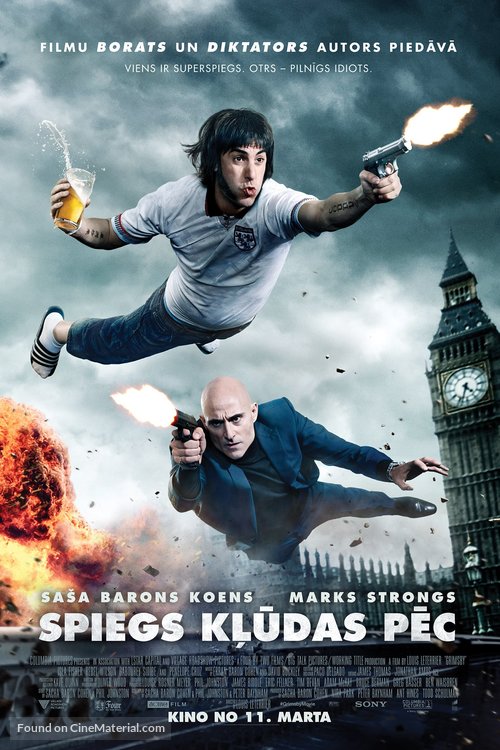 Grimsby - Latvian Movie Poster