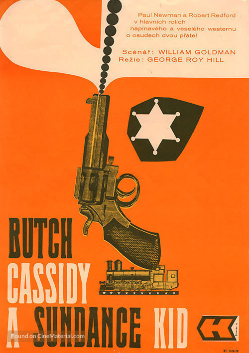 Butch Cassidy and the Sundance Kid - Czech Movie Poster