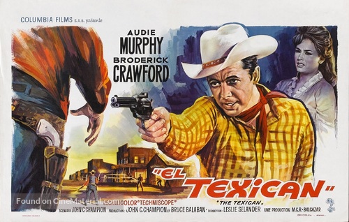 The Texican - Belgian Movie Poster