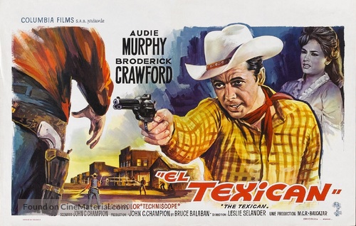 The Texican - Belgian Movie Poster