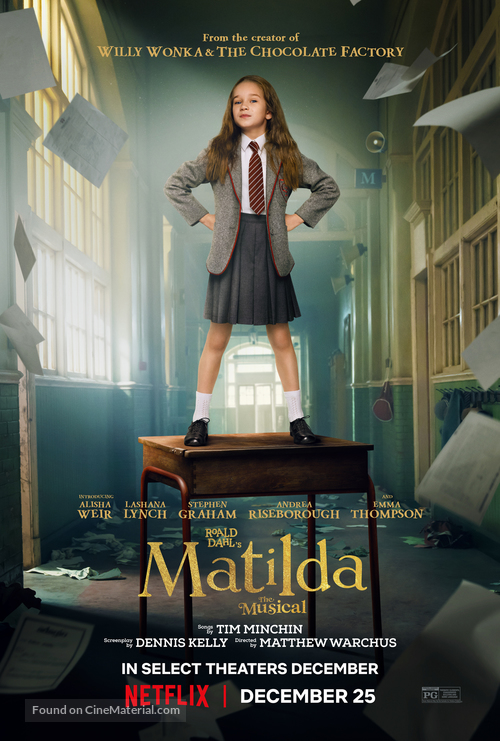 Roald Dahl&#039;s Matilda the Musical - Movie Poster