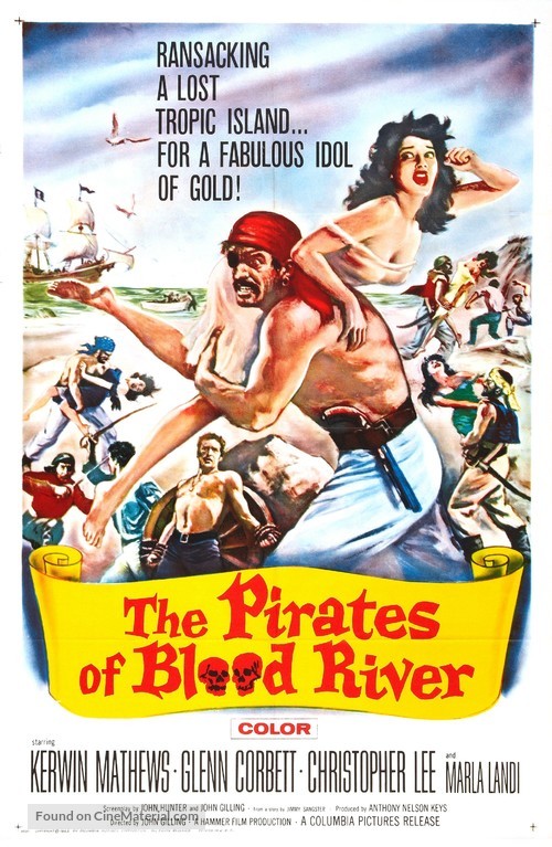 Pirates of Blood River - Movie Poster