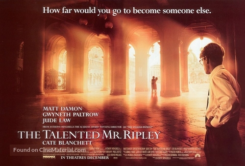 The Talented Mr. Ripley - British poster