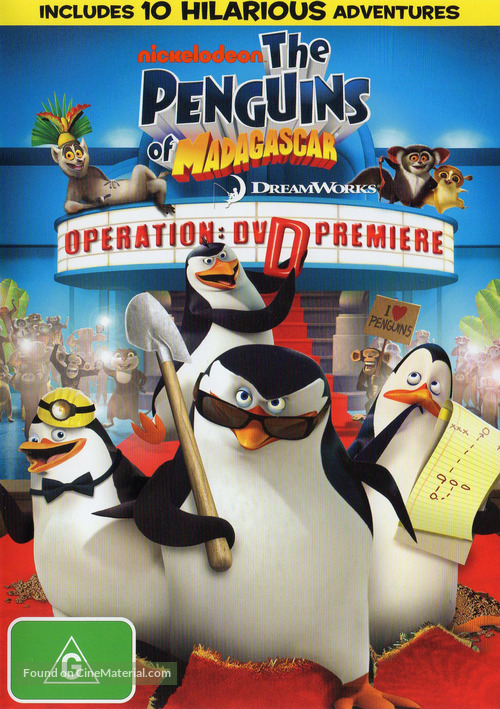 &quot;The Penguins of Madagascar&quot; - Australian DVD movie cover