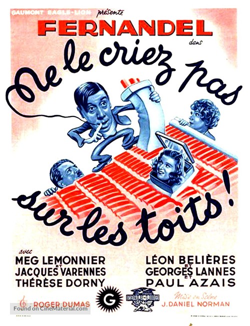 Ne le criez pas sur les toits - French Movie Poster