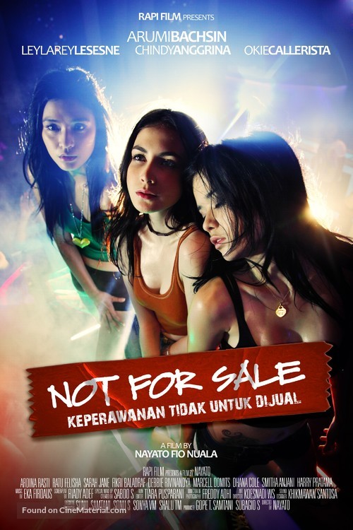 Not for Sale - Indonesian Movie Poster