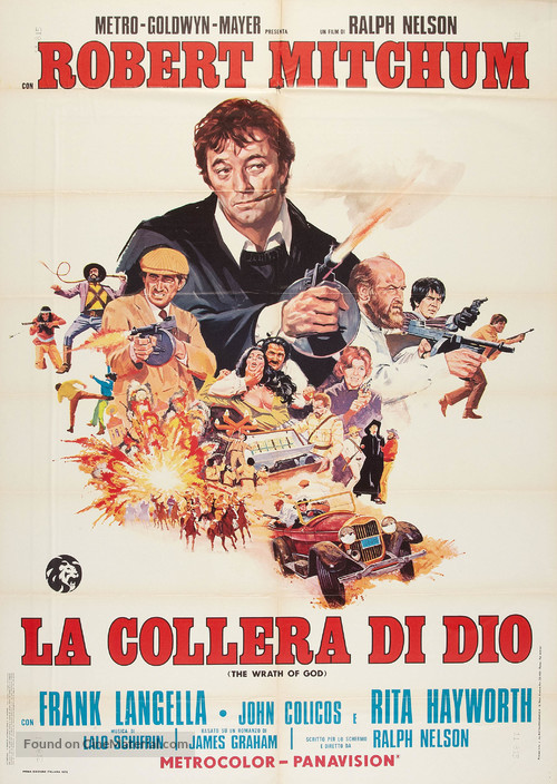 The Wrath of God - Italian Movie Poster