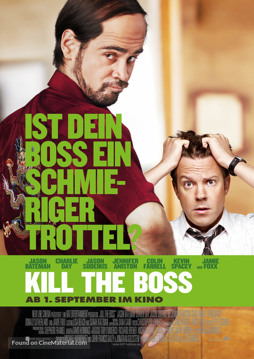 Horrible Bosses - German Movie Poster