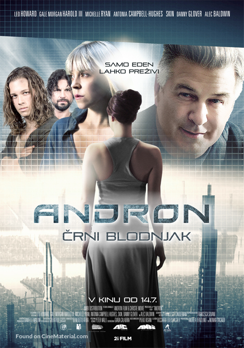 Andr&ograve;n - The Black Labyrinth - Slovenian Movie Poster