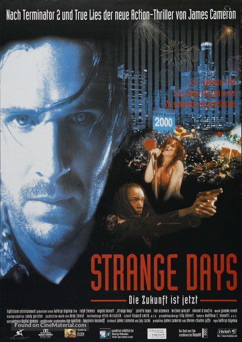Strange Days - German Movie Poster