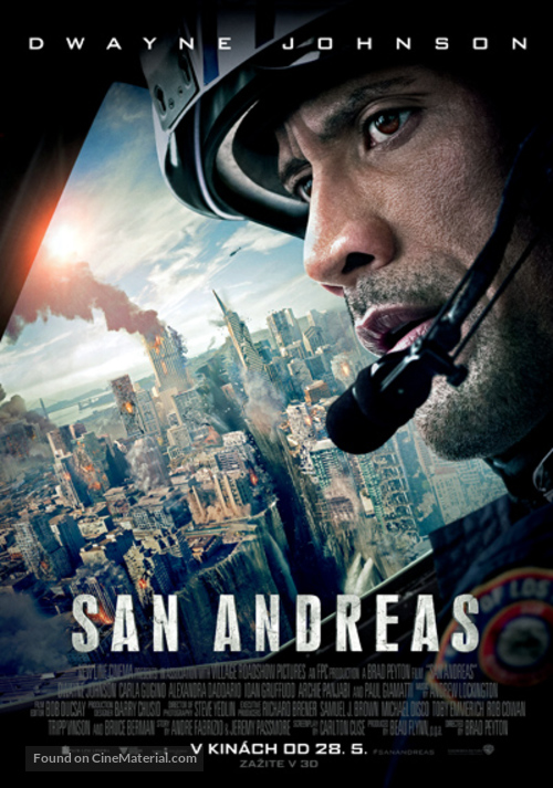 San Andreas - Slovak Movie Poster